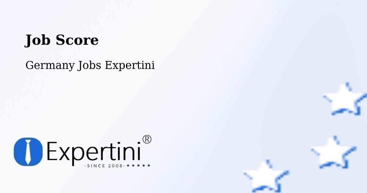 Job Score & Job Description Score Tool – Roxheim - Germany Jobs Expertini